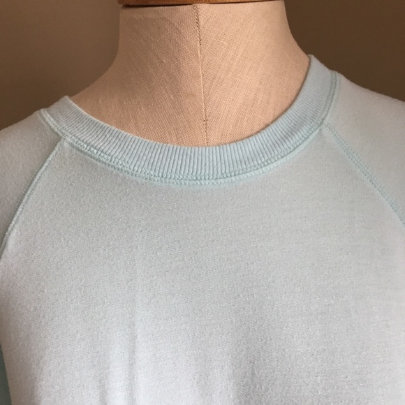 Athleta light blue cross cross hem long sleeve top - Picture 9 of 13